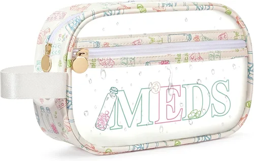 Vista 8 de COSHAYSOO Bolsas transparentes para aperitivos, bolsa de viaje para mujeres y niñas, lindas vacaciones de verano, playa, piscina, día del lago