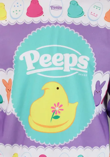 Vista 5 de Suéter Feo de Pascua para Adultos Peeps Multicolor