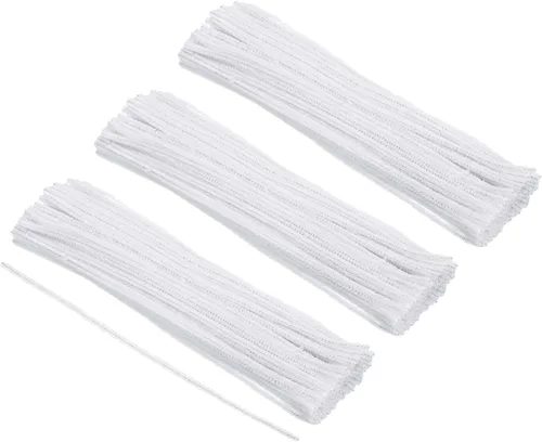Vista 22 de PATIKIL Limpiapipas de 12 pulgadas, paquete de 300 tallos de felpilla flexibles para bricolaje, manualidades, decoración de fiestas, manualidades