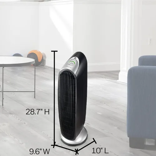 Vista 7 de Honeywell HFD-120-Q QuietClean Purificador de Aire con Filtros Lavables Permanentes, Habitaciones Medianas (170 pies cuadrados), Negro