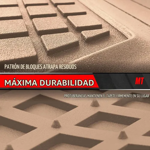 Vista 6 de Motor Trend FlexTough - Tapete de carga trasero, recortable, de alta resistencia para maletero, forro universal de carga trasera, flexible, tapetes