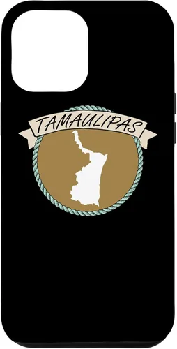 Vista 10 de Funda para iPhone 12 Mini Camiseta de Mapa de Tamaulipas Patrimonio Mexicano