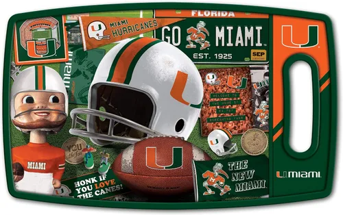 Vista 14 de YouTheFan NCAA Retro Series Tabla de cortar