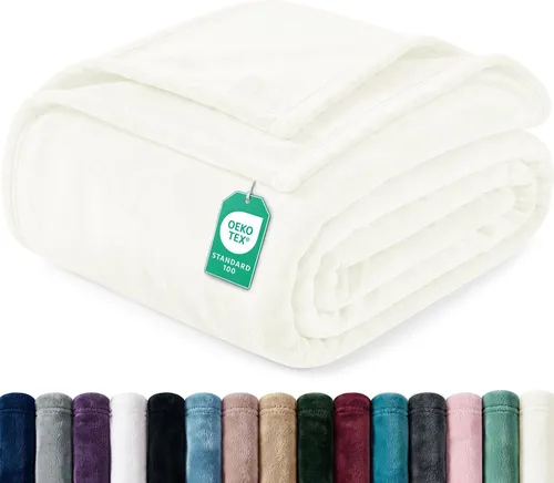 Vista 31 de Utopia Bedding Manta de forro polar negro, tamaño individual, ligera, mullida, suave, antiestática de microfibra (60 x 80 pulgadas) Lightweight