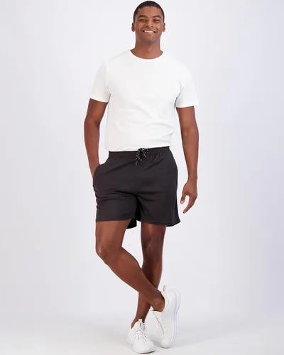 Vista 5 de Paquete de 5 pantalones cortos de malla de 5 pulgadas para hombre con bolsillos (disponible en tallas grandes y altas)