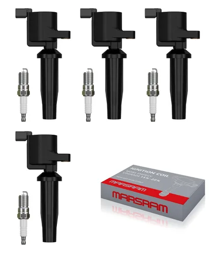 Vista 42 de Marsram Paquete de bobinas de encendido UF549 para 2007 2008 2009 2010 2011 2012 Nissan Altima Versa Sentra Cube NV200 Rogue 2013 2014 2015 Infiniti