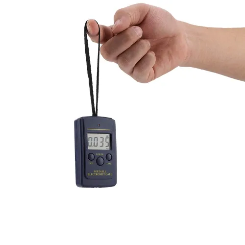 Vista 4 de Balanza digital colgante, báscula electrónica de 88.2 lbs0.35 oz, báscula portátil para equipaje colgante digital con gancho para maleta
