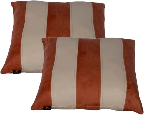 Vista 12 de LL LEATHER LOVERS Funda de almohada de piel de cordero - Funda de cojín para sofá, fundas decorativas para sala de estar y dormitorio, 20 x 20 Negro