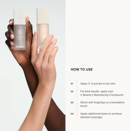 Vista 7 de U Beauty El Súper Hidratador con Tinte Ácido Hialurónico Crema Hidratante - Hidratador de Piel de Mega-Dosis para una Piel Más Suave, Lisa