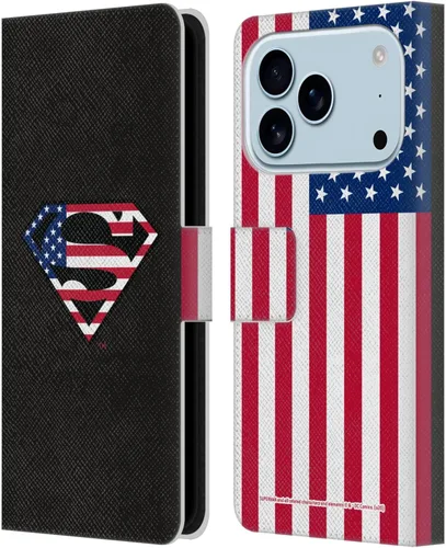 Vista 68 de Head Case Designs Funda de piel con licencia oficial de Superman DC Comics con logotipos negros y rojos compatible con Apple iPhone 11