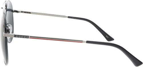 Vista 3 de Gucci Gafas de sol Gg0832s 2520in para hombre Negro Gris Gunmetal