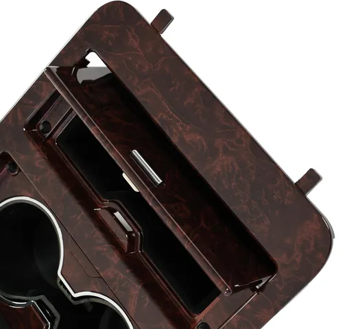 Vista 9 de Soporte para tazas compatible con Chevy Silverado/GMC Sierra 2009-2014 Reemplazo para consola central de grano de madera 23164631 compatible