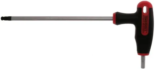 Vista 4 de Teng Tools Llave hexagonal métrica con mango en T de extremo de bola de 0.079 in - 510502, plata