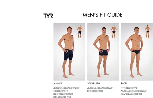 Vista 7 de TYR Men's Durafast One Jammer Swimsuit