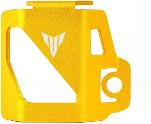Vista 7 de LeosHi Compatible with MT07 MT09 MT03 MT10 MT25 MT 07 09 10 FZ07 FZ09 Motorcycle Rear Tank Cover Guard Protection Brake Fluid Reservoir Cap