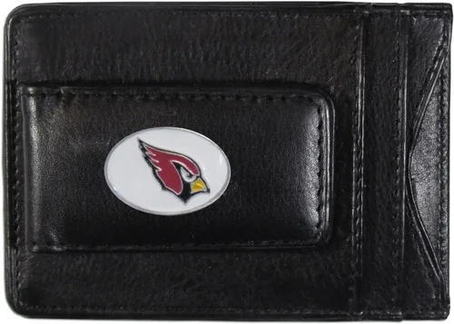 Vista 9 de Portadocumentos clip de piel para dinero NFL