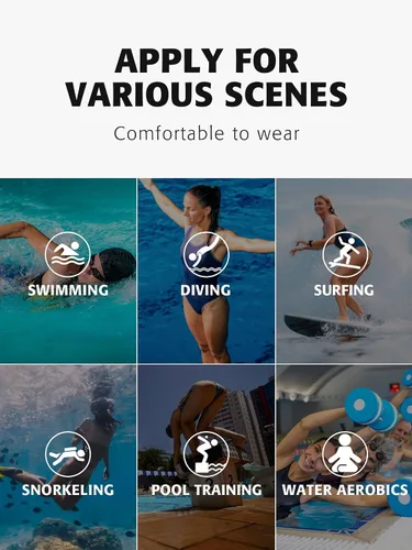 Vista 83 de ATTRACO Traje de baño deportivo de una pieza para mujer, traje de baño deportivo de entrenamiento
