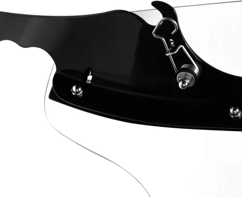 Vista 7 de TCT-MOTORPARTS Parabrisas de PC transparente para Harley Heritage Softail Classic FLSTC, FLSTN, Slim Deluxe, Fat Boy, FLS 2000-2017 Parabrisas