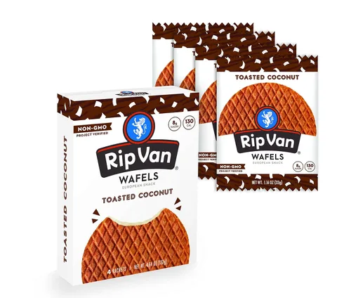 Vista 11 de RIP VAN WAFELS Galletas Wafel de miel y avena, 4.64 onzas