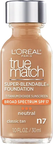 Vista 7 de L'Oréal Paris True Match - Maquillaje supermezclable, alabastro, 1 onza líquida Alabaster