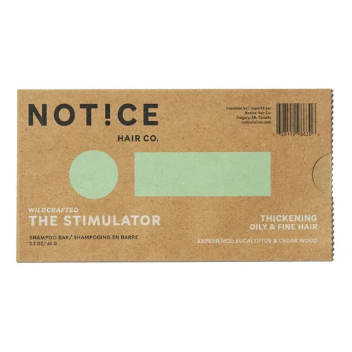 Vista 7 de NOT!CE Hair Co. The Stimulator Shampoo Bar - engrosamiento cabello graso y fino