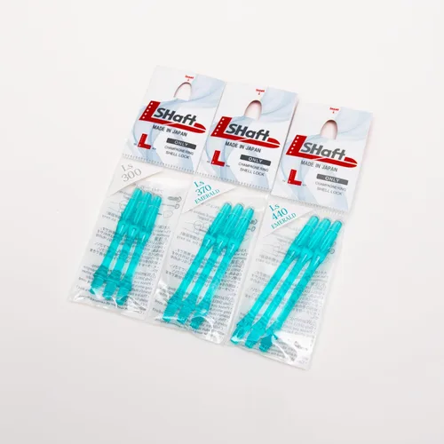 Vista 30 de LSTYLE Cañas de dardo de carbono – Bloqueadas y silenciosas (giratorias) – 9 tamaños – para dardos de punta suave y punta de acero – Ligeras 2-Tone