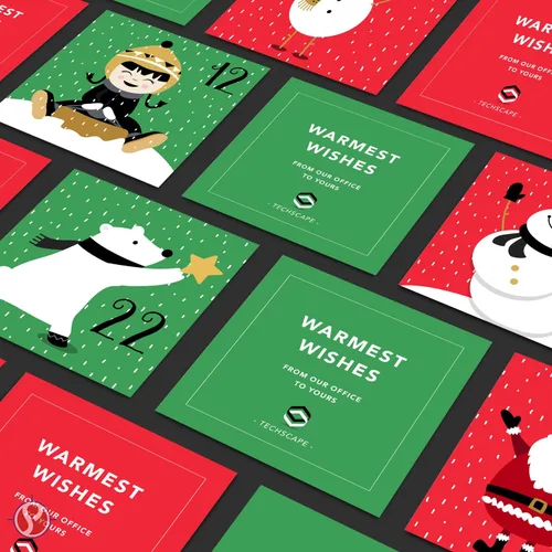 Vista 6 de Papel de Navidad para tarjetas de Navidad, cartulina roja y verde de 8.5 x 11 pulgadas para tarjetas de felicitación, arte y manualidades