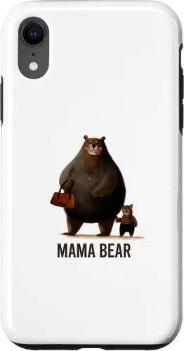 Vista 8 de Funda para iPhone 14 mama bear