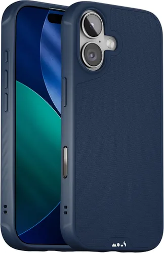 Vista 13 de Mous - Funda para iPhone 15 compatible con MagSafe Limitless 5.0, cuero negro, funda protectora para iPhone 15, funda para teléfono a prueba