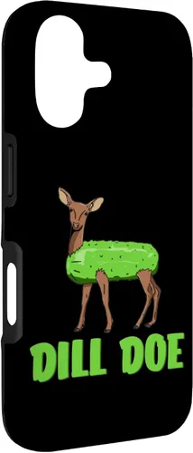 Vista 3 de Dill Doe - Carcasa divertida para iPhone 17 con diseño de ciervos y naturaleza