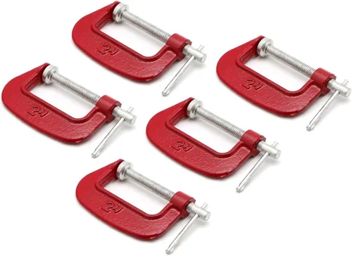 Vista 4 de Wideskall® Abrazadera C maleable resistente de 2 x 1 pulgada (paquete de 1)