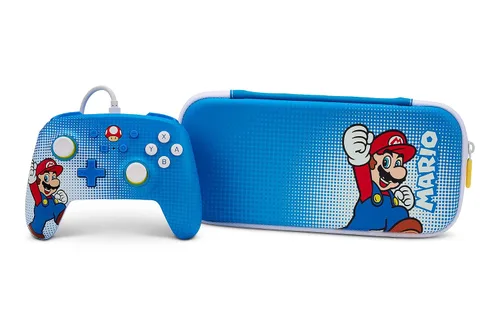 Vista 13 de PowerA Enhanced Wired Controller for Nintendo Switch - Mario Pop Art
