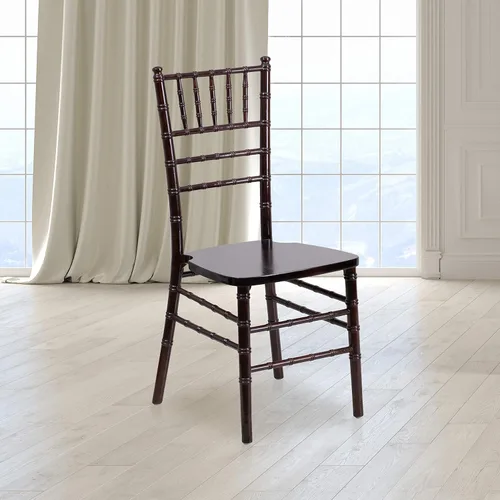 Vista 14 de EMMA + OLIVER Silla Chiavari de madera negra