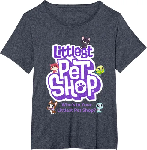 Vista 25 de Littlest Pet Shop ¿Quién está en tu tienda? Camiseta Blanco