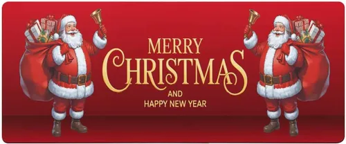 Vista 7 de Tapete de baño de Papá Noel para bañera, antideslizante, de secado rápido y absorbente, tierra de diatomeas, fregadero de ducha, cocina, lavable
