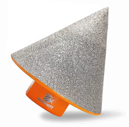 Vista 11 de Broca biseladora de diamante, brocas de diamante BRSCHNITT de 1 3/4 pulgadas con rosca de 5/8-11 para agrandar, pulir y biselar los agujeros exsit