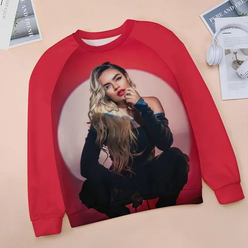 Vista 3 de PAPERBAGS Sweatshirt Womens Graphic Crewneck Long Sleeve Sweatshirts Casual Pullover Tops