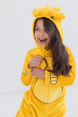 Vista 2 de Disney Mono de cosplay con cremallera Simba de Rey León para recién nacido a bebé