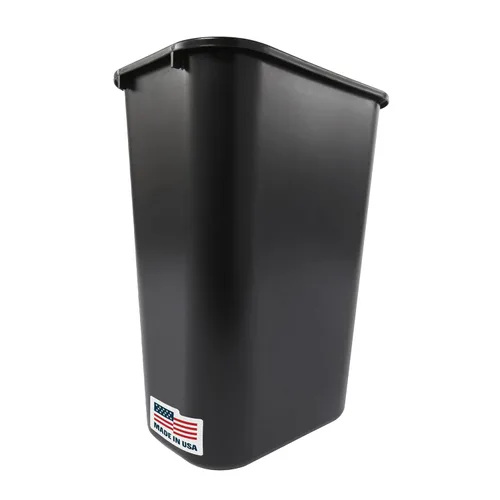 Vista 15 de Rubbermaid Commercial Products - Basurero de escritorio de resina plástica Azul