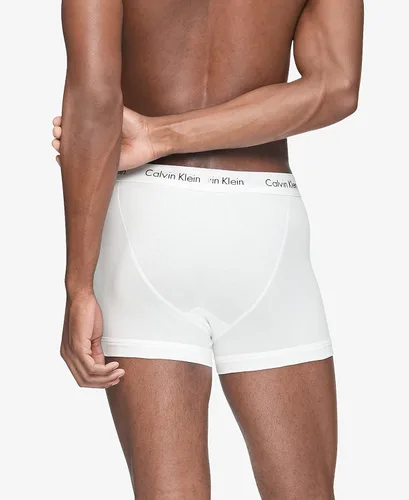 Vista 3 de Calvin Klein - Calzoncillos de algodón elástico para hombre, paquete de 5