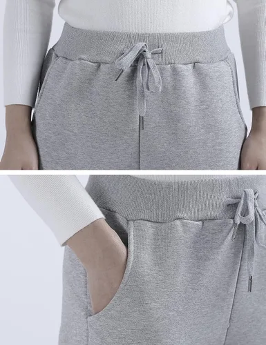 Vista 6 de Yeokou Pantalones deportivos cálidos para mujer, con forro polar Sherpa para invierno, para correr