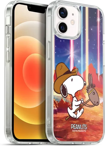 Vista 13 de Head Case Designs Funda de gel con licencia oficial de Peanuts Nebula Cactus Needles Snoopy Space Cowboy [protección de grado militar] compatible