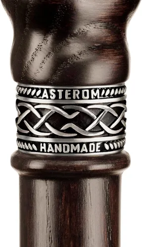 Vista 8 de Bastón de madera hecho a mano para hombre, bastón de madera para hombre, diseño de moda