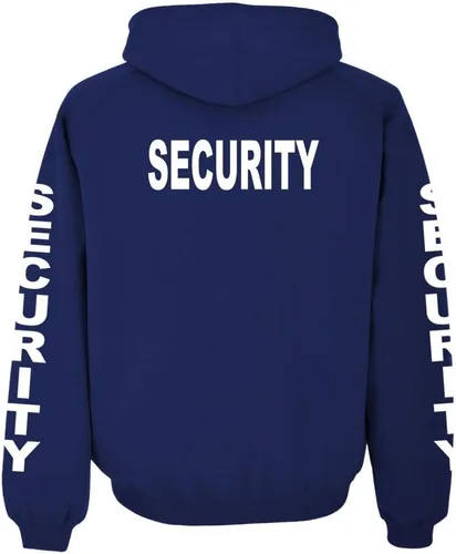 Vista 5 de SEGURIDAD – Deber policial del personal de eventos de fiesta - Sudadera con capucha para hombre
