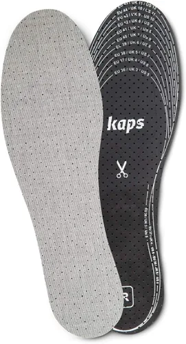Vista 5 de Kaps Odour Stop - Juego de 6 pares de plantillas antiolores para zapatos con carbón que come olor, insertos para zapatos, paquete de 6 pares