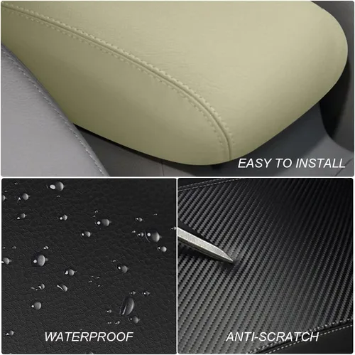 Vista 5 de DEYTOP Cubierta de consola central para Subaru Crosstrek 2012-2017 Funda para reposabrazos de automóvil para Subaru Impreza 2012-2017 Accesorios