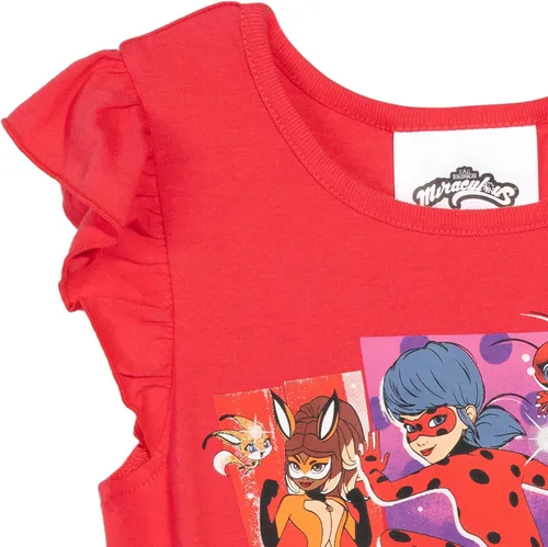 Vista 6 de Miraculous Ladybug Rena Rouge - Vestido de tul para niñas pequeñas a grandes