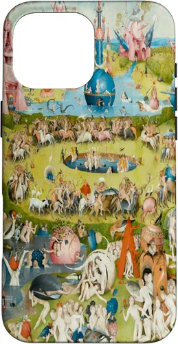 Vista 19 de Hieronymus Bosch - Carcasa para iPhone 17, diseño de jardín de las delicias terrenales