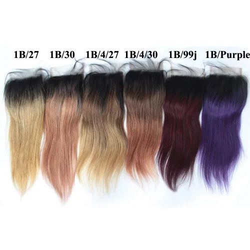 Vista 4 de Extensiones de cabello humano virgen ondulado brasileño ombré, 3 paquetes de 12 pulgadas #1B/27 rubio barato sin procesar para mujeres