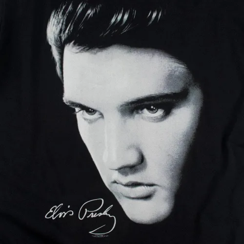 Vista 5 de Popfunk Elvis Presley Signature Heartthrob Music T Shirt Stickers